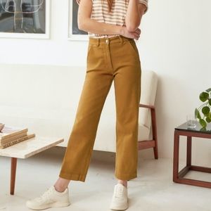 Everlane Cropped Straight Leg Pants size 00